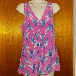 Anthropology silk bee tank